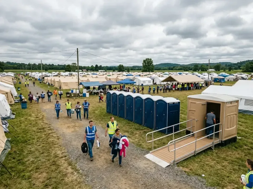 disaster-relief-camp-restrooms-010 — frequently asked questions, Dumpster & Portable Bathrooms Rental in Flatwoods, KY